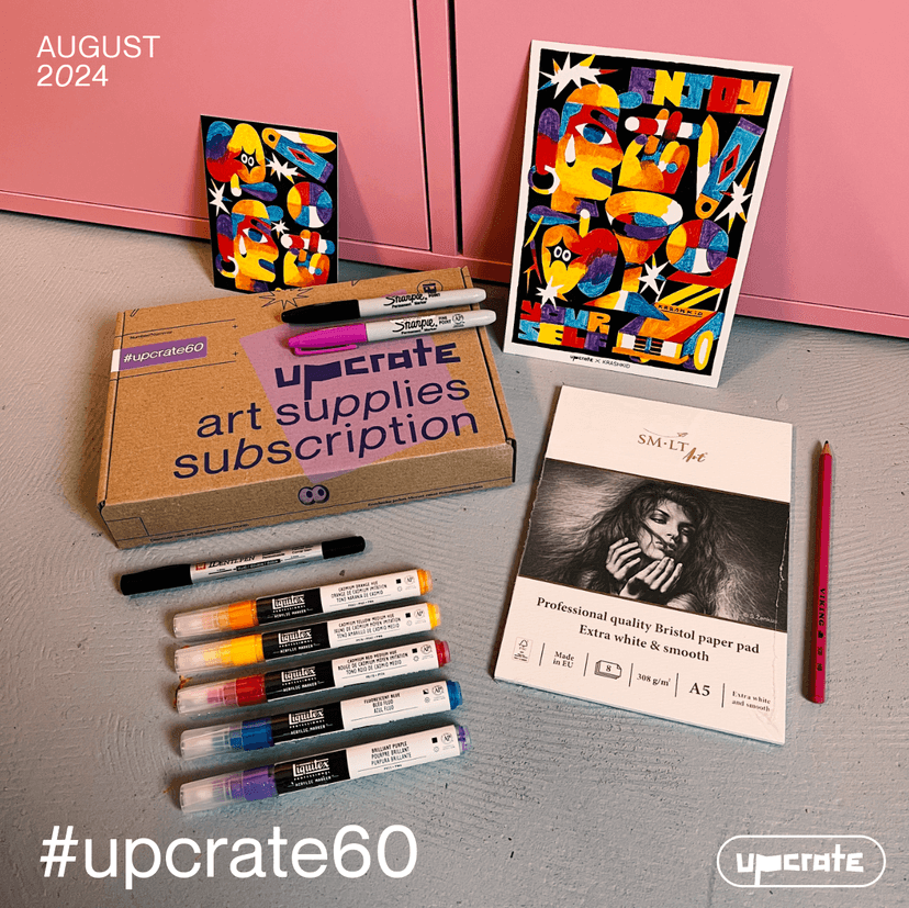 #upcrate60 August Box